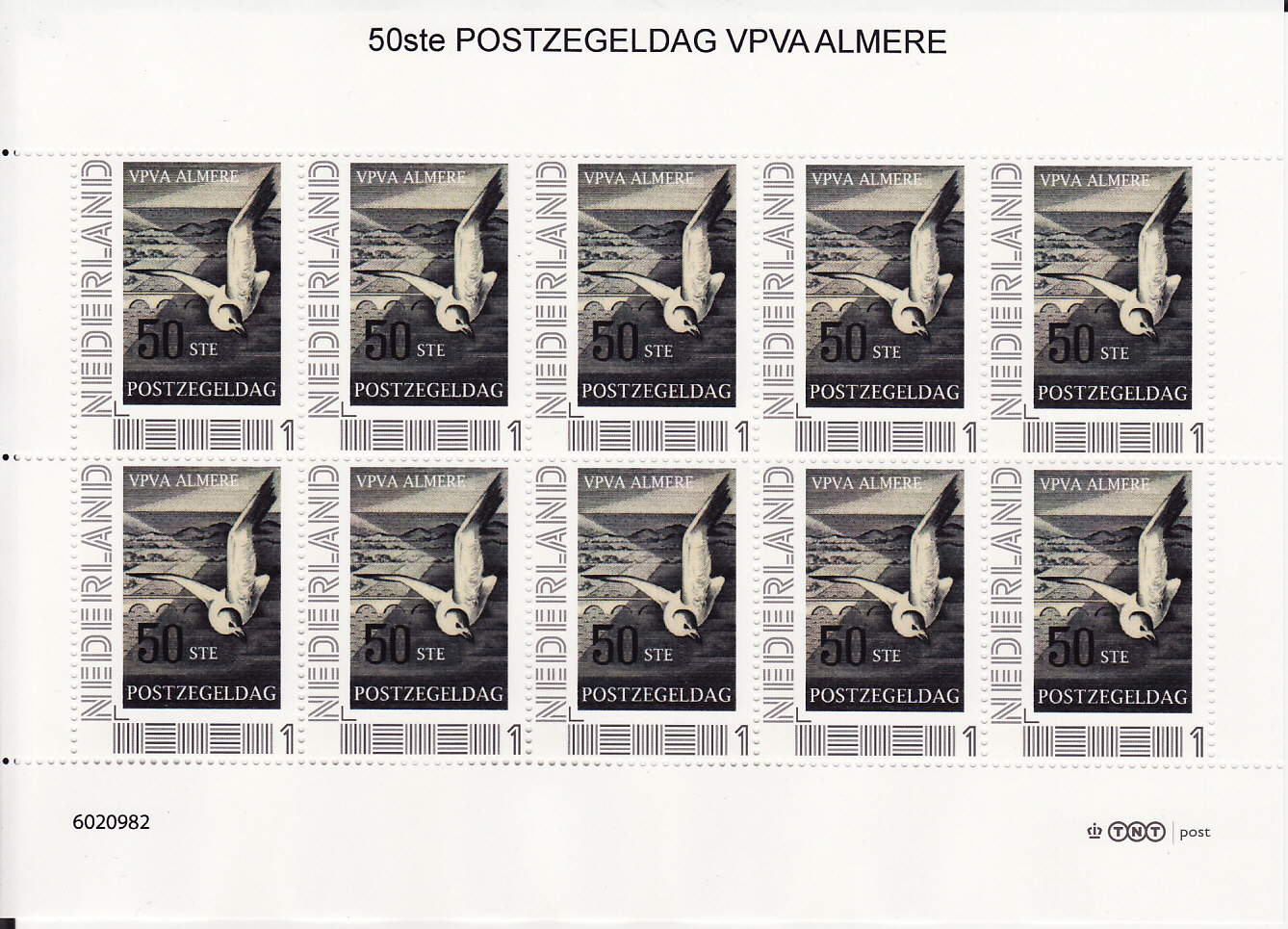 velletje 50e postzegeldag jubileum